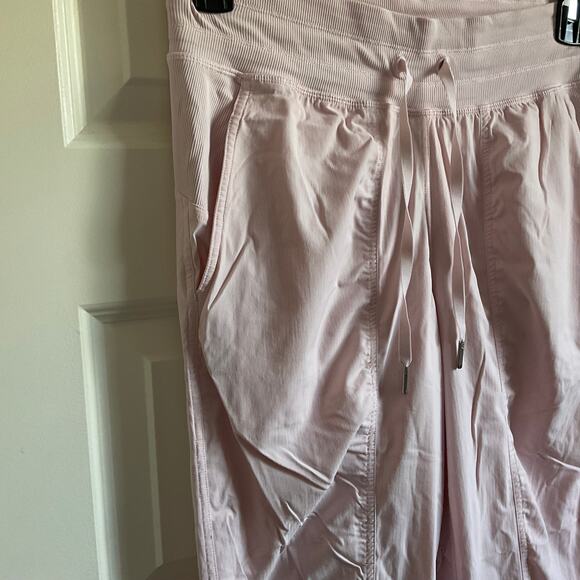 Lululemon Rare Strawberry Milkshake Dance Studio Full Length Lined Joggers - 6 - Picture 3 of 8